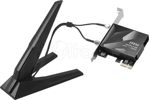 Photo de Carte Réseau PCIe WiFi 7 MSI Herald (BE9400)