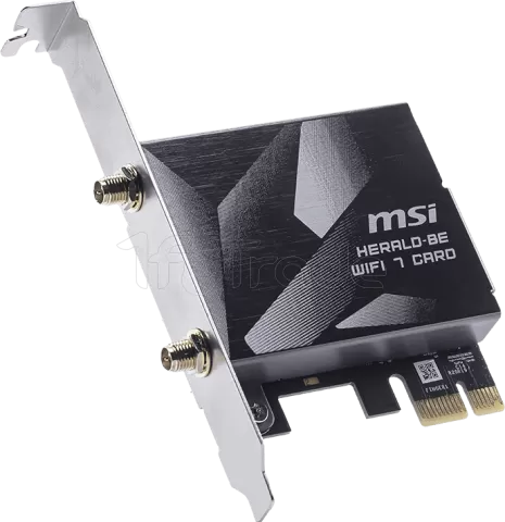 Photo de Carte Réseau PCIe WiFi 7 MSI Herald (BE9400)