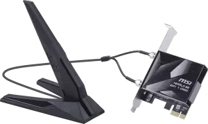 Photo de Carte Réseau PCIe WiFi 7/Bluetooth MSI Herald (BE9400)