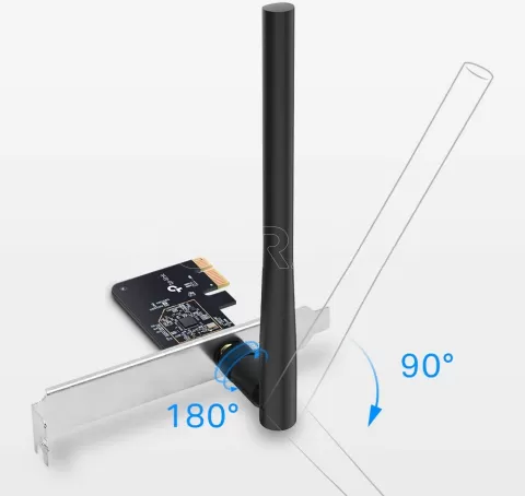 Photo de Carte Réseau PCIe WiFi TP-Link Archer T2E (AC600)