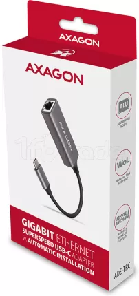 Photo de Carte réseau USB-C 3.2 Axagon ADE-TRC Gigabit