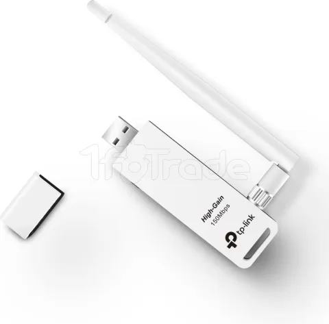 Photo de Carte Réseau USB WIFI TP-Link TL-WN722N (150N)