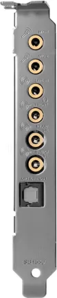 Photo de Carte son Creative Sound Blaster Audigy Rx 7.1 PCIe