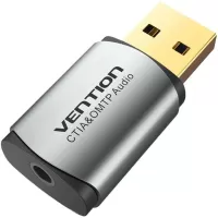 Photo de Carte son externe USB Vention (Gris)