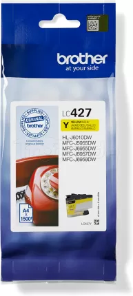 Photo de Cartouche d'encre Brother LC-427 XL (Jaune)