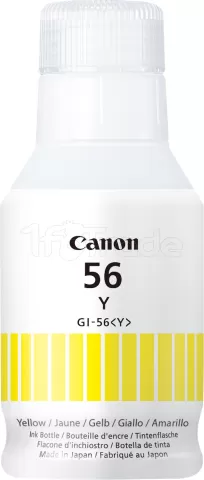 Photo de Cartouche d'encre Canon GI-56 (Jaune)