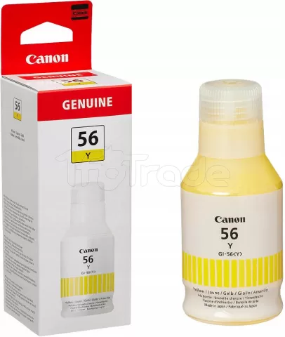 Photo de Cartouche d'encre Canon GI-56 (Jaune)