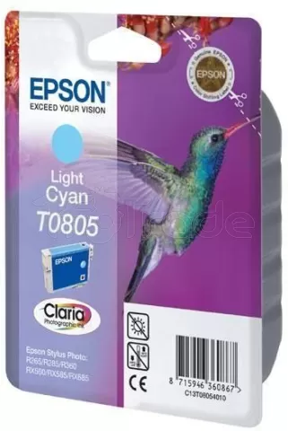 Photo de Cartouche d'encre Epson Colibri T0805 (Cyan clair)