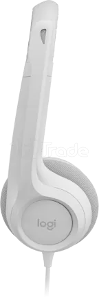 Photo de Casque filaire Logitech H390 (Blanc)