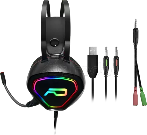 Photo de Casque Gamer filaire Advance GTA 230 RGB (Noir)