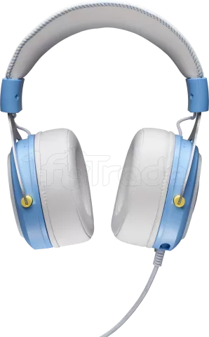 Photo de Casque Gamer filaire Cooler Master CH331 Street Fighter 6 (Blanc/Bleu)