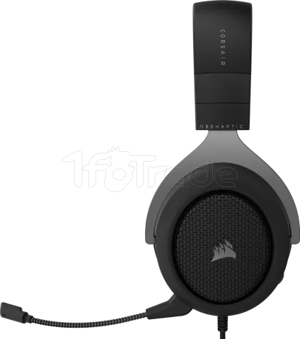 Photo de Casque Gamer filaire Corsair HS60 Haptic (Noir)