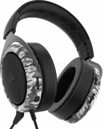 Photo de Casque Gamer filaire Corsair HS60 Haptic (Noir/Gris)