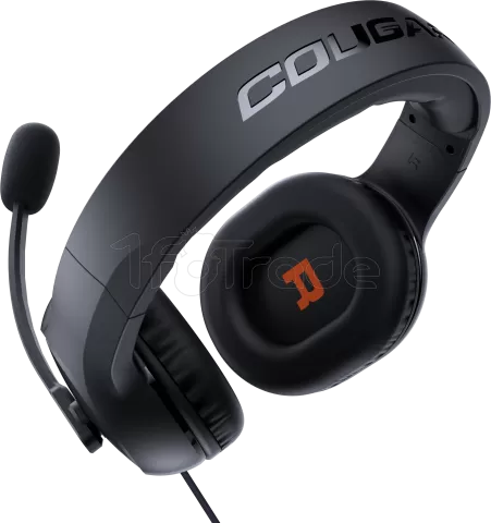 Photo de Casque Gamer filaire Cougar HX330 (Noir/Orange)
