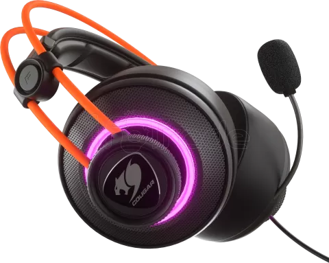 Photo de Casque Gamer filaire Cougar Immersa Pro Prix (Noir)