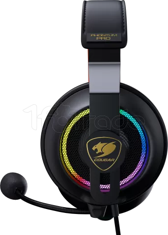 Photo de Casque Gamer filaire Cougar Phontum Pro Prix RGB (Noir)