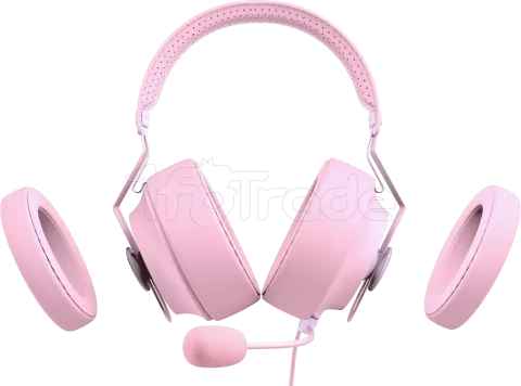 Photo de Casque Gamer filaire Cougar Phontum S (Rose)