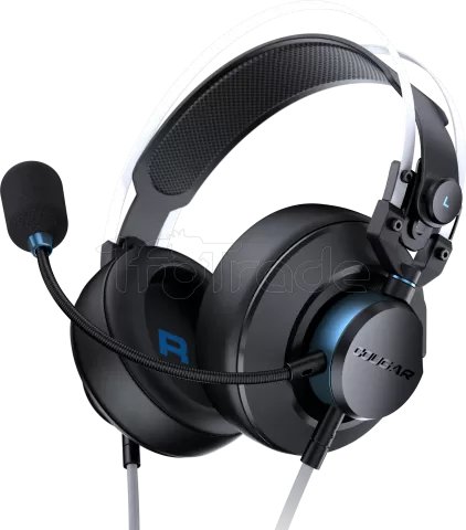 Photo de Casque Gamer filaire Cougar VM410 (Noir/Bleu)