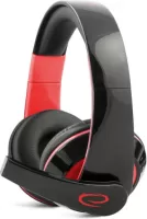 Photo de Casque Gamer filaire Esperanza Condor (Noir/Rouge)