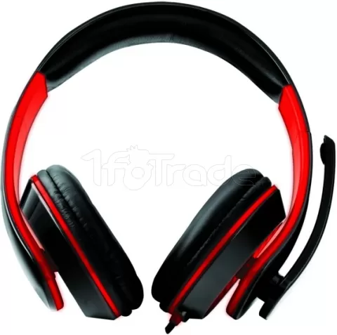 Photo de Casque Gamer filaire Esperanza Condor (Noir/Rouge)