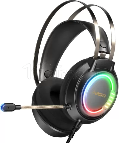 Photo de Casque Gamer filaire Gamdias Eros E3 RGB (Noir)