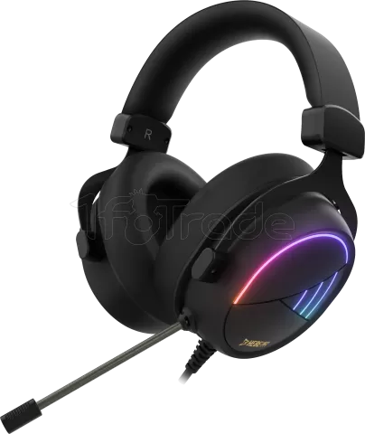 Photo de Casque Gamer filaire Gamdias Hebe M2 RGB (Noir)