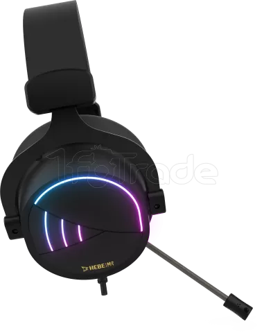 Photo de Casque Gamer filaire Gamdias Hebe M2 RGB (Noir)