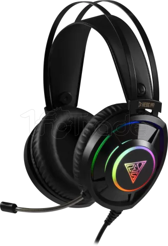 Photo de Casque Gamer filaire Gamdias Hebe M3 RGB (Noir)