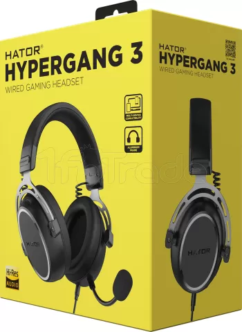 Photo de Casque Gamer filaire Hator Hypergang 3 (Noir)
