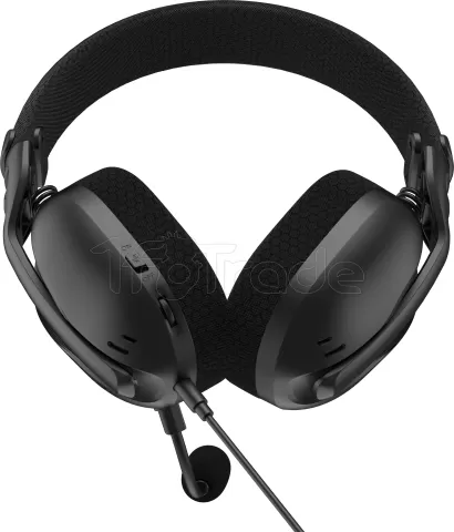 Photo de Casque Gamer filaire Hator Hyperpunk 3 USB (Noir)