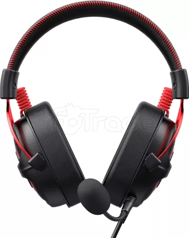 Photo de Casque Gamer filaire Havit Fuxi H2002E Pro (Noir/Rouge)