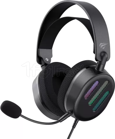 Photo de Casque Gamer filaire Havit H2038U RGB (Noir)