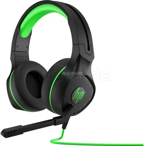 Photo de Casque Gamer filaire HP Pavilon Gaming 400 (Noir/Vert)