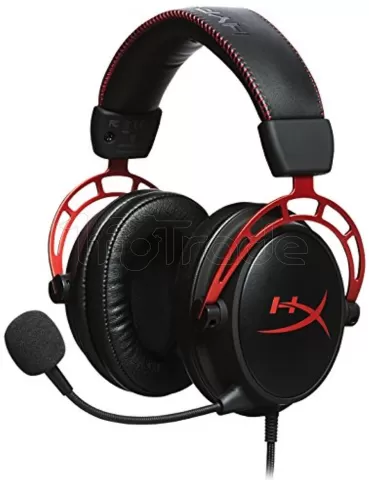 Casque Gamer filaire HyperX Cloud Alpha (Noir/Rouge) pour professionnel,  1fotrade Grossiste informatique