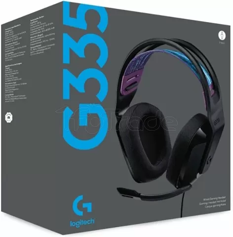 Photo de Casque Gamer filaire Logitech G335 (Noir)