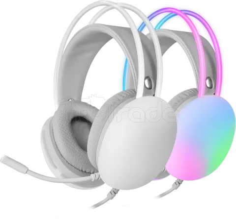 Photo de Casque Gamer filaire Mars Gaming MH-Glow RGB (Rose)