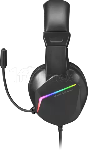 Photo de Casque Gamer filaire Mars Gaming MH122 RGB (Noir)