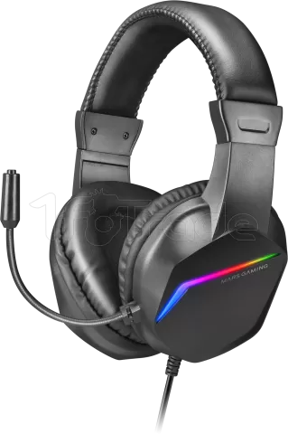 Photo de Casque Gamer filaire Mars Gaming MH122 RGB (Noir)