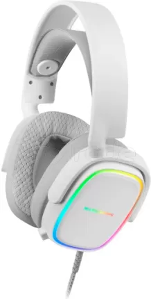 Photo de Casque Gamer filaire Mars Gaming MHAX RGB (Blanc)