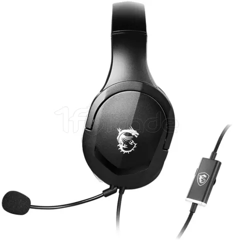 Photo de Casque Gamer filaire MSI Immerse GH20 (Gris)