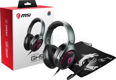 Photo de Casque Gamer filaire MSI Immerse GH50 RGB (Noir)