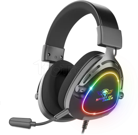 Photo de Casque Gamer filaire Spirit of Gamer Elite H40 RGB (Noir)