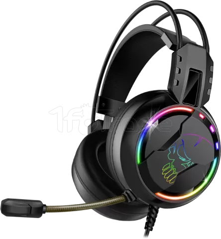 Photo de Casque Gamer filaire Spirit of Gamer Pro H7 RGB (Noir)