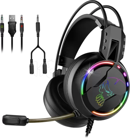 Photo de Casque Gamer filaire Spirit of Gamer Pro H7 RGB (Noir)