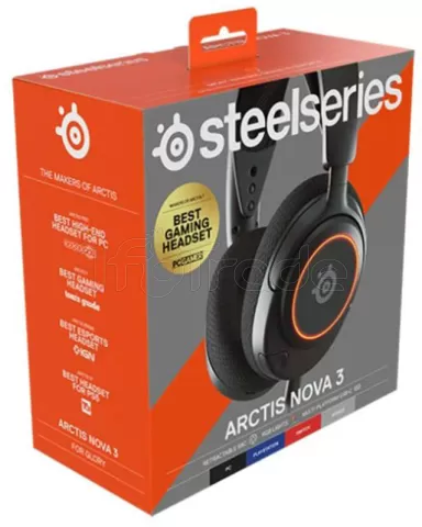 Photo de Casque Gamer filaire SteelSeries Arctis Nova 3 (Noir)