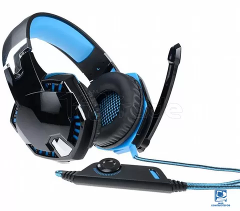 Photo de Casque Gamer filaire Tracer Hydra - 7.1 (Noir/Bleu)