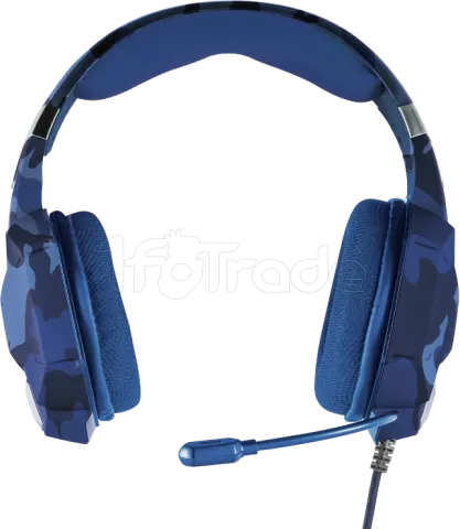 Photo de Casque Gamer filaire Trust GXT 322B (Bleu)