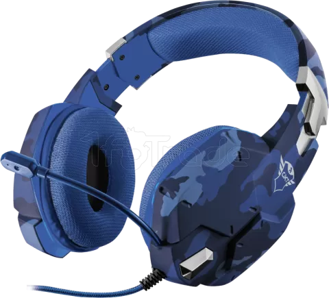 Photo de Casque Gamer filaire Trust GXT 322B (Bleu)