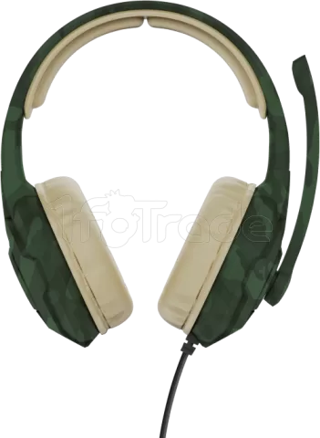 Photo de Casque Gamer filaire Trust GXT 411 Radius (Motif camouflage Vert)