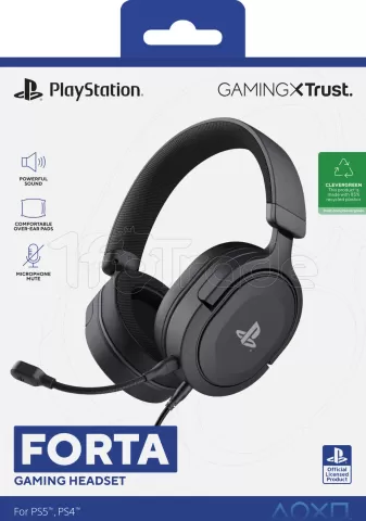 Photo de Casque Gamer filaire Trust GXT 498 Forta (Noir)